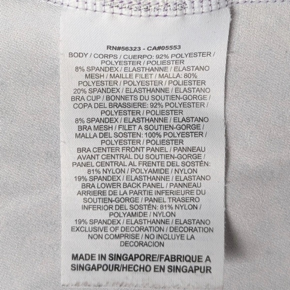 Nike, Dri-FIT Purple Patterned Workout Tank Top, Small 🏃‍♀️‍➡️ - Picture 10 of 12